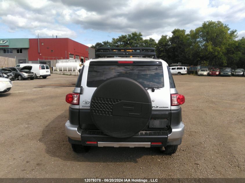 2008 Toyota Fj Cruiser VIN: JTEBU11F68K034610 Lot: 12079378