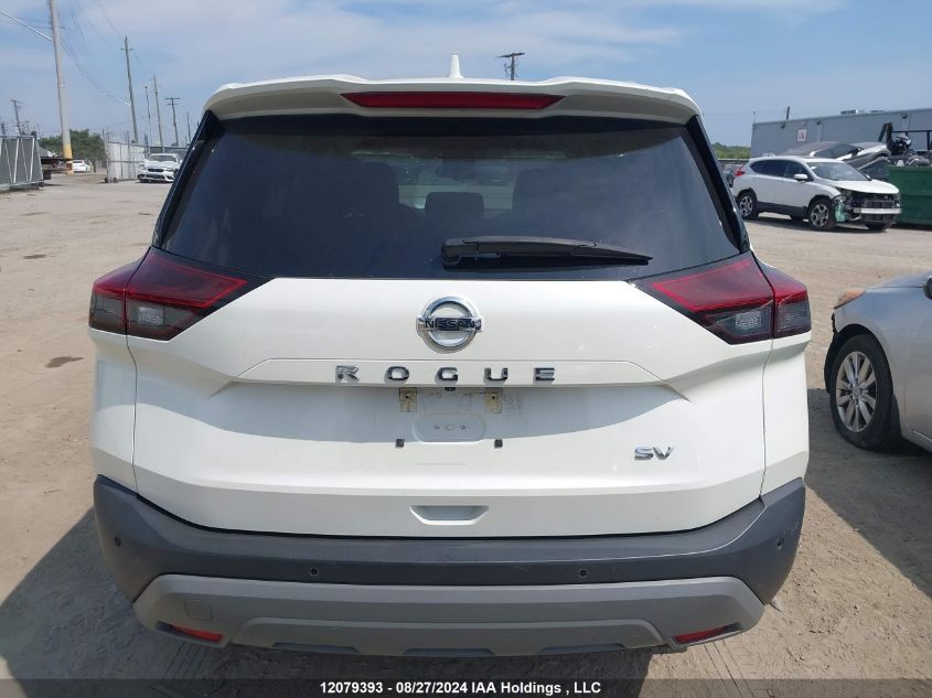 2021 Nissan Rogue Sv VIN: 5N1AT3BA9MC728340 Lot: 12079393