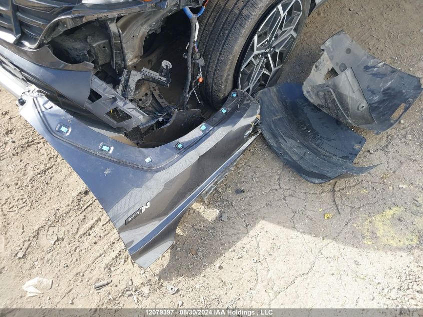 2022 Hyundai Tucson N Line Awd VIN: KM8JCCAE8NU144866 Lot: 12079397