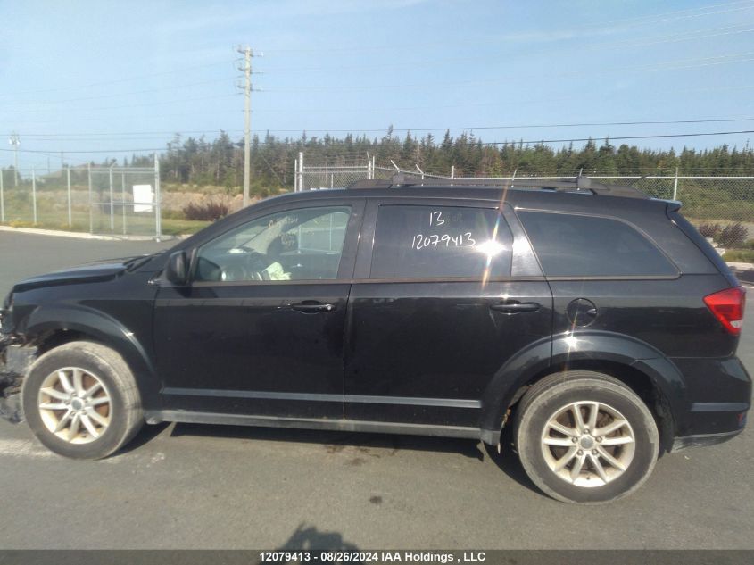 2013 Dodge Journey Sxt VIN: 3C4PDCCG0DT721117 Lot: 12079413