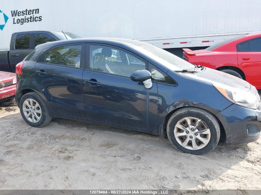 2013 Kia Rio VIN: KNADM5A39D6788918 Lot: 12079484