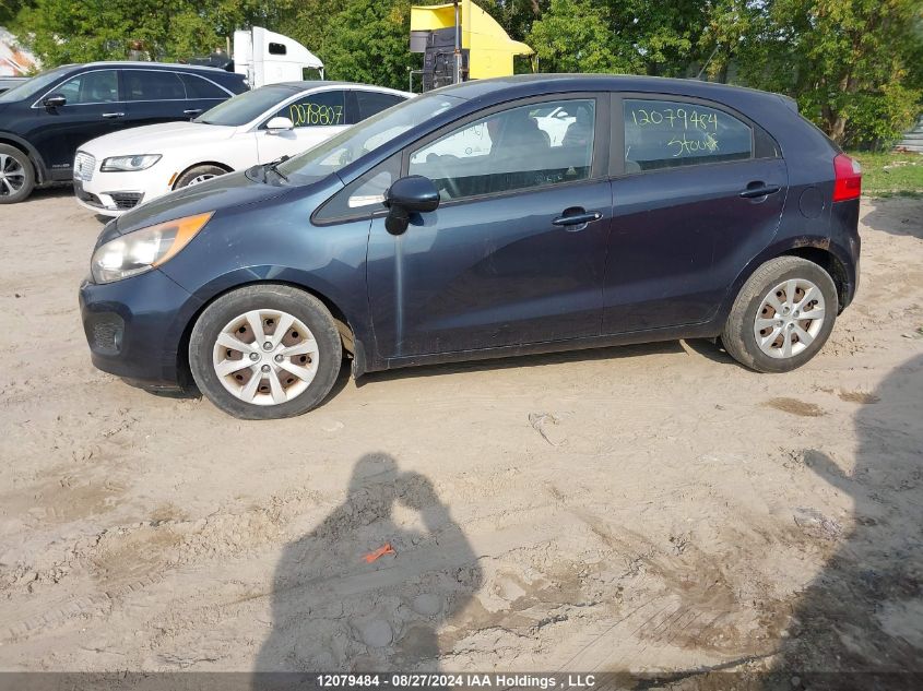 2013 Kia Rio VIN: KNADM5A39D6788918 Lot: 12079484