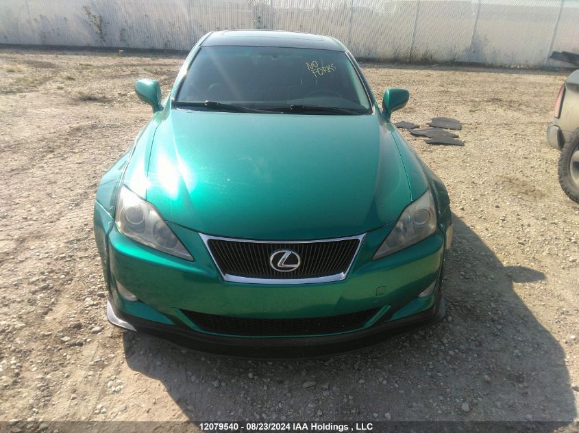 2007 Lexus Is 350 VIN: JTHBE262072007851 Lot: 12079540