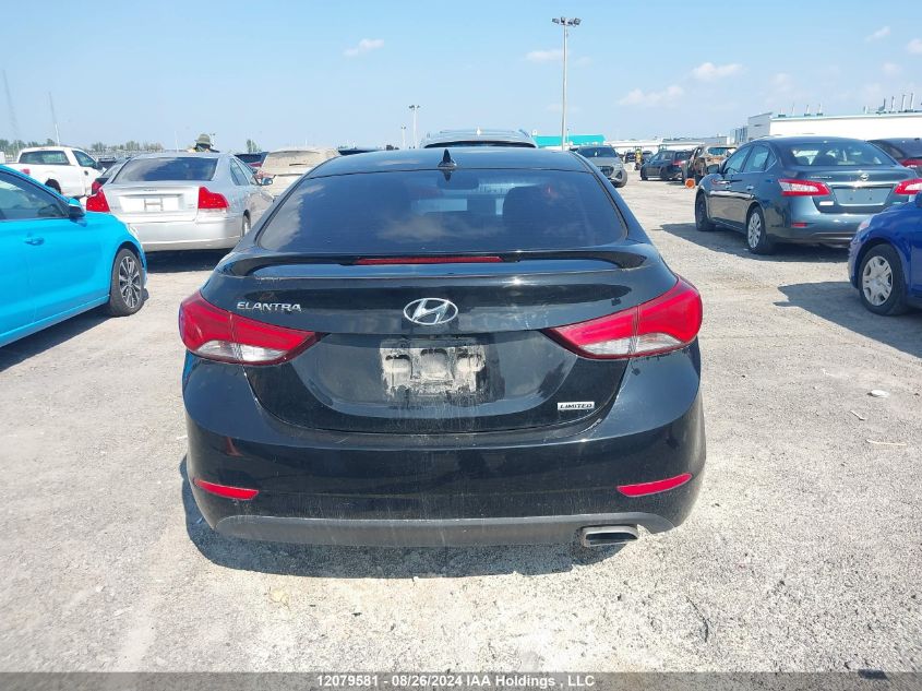 2014 Hyundai Elantra Se/Sport/Limited VIN: KMHDH4AH2EU094125 Lot: 12079581