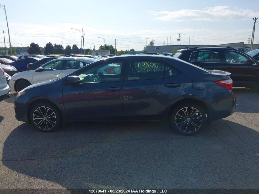 2015 Toyota Corolla VIN: 2T1BURHE5FC314582 Lot: 12079641