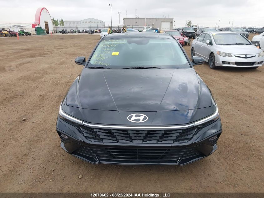 2024 Hyundai Elantra Sel VIN: KMHLM4DG8RU826273 Lot: 12079662