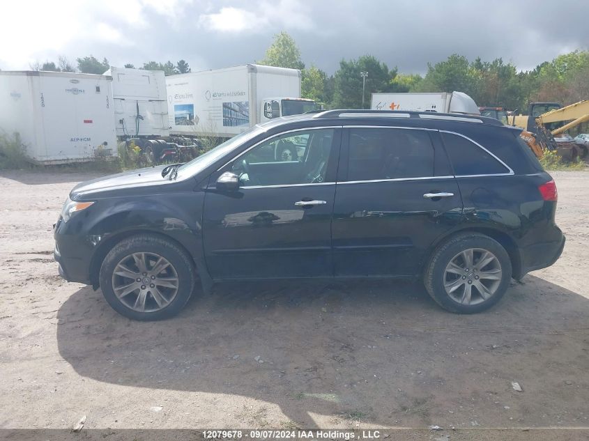 2013 Acura Mdx VIN: 2HNYD2H83DH001376 Lot: 12079678