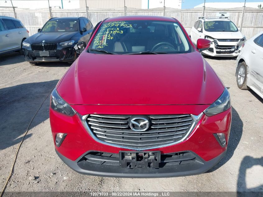 2017 Mazda Cx-3 Grand Touring VIN: JM1DKFD74H0143843 Lot: 12079703