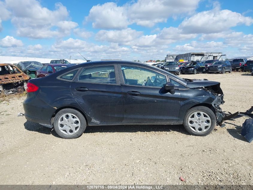 2013 Ford Fiesta S VIN: 3FADP4AJ5DM180757 Lot: 12079715