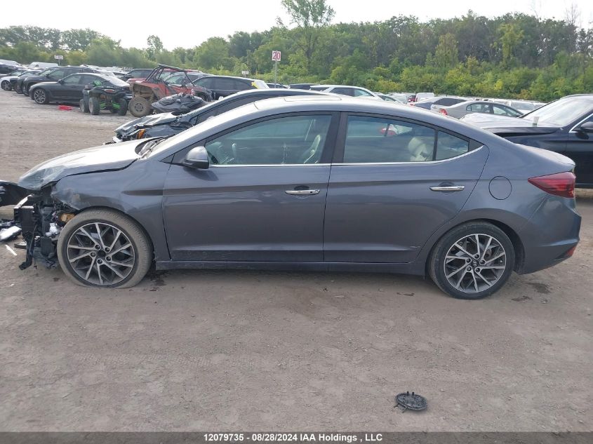 2019 Hyundai Elantra Sel/Value/Limited VIN: KMHD84LF9KU772232 Lot: 12079735