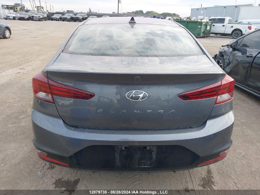 2019 Hyundai Elantra Sel/Value/Limited VIN: KMHD84LF9KU772232 Lot: 12079735