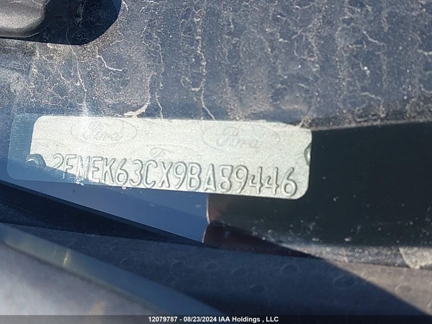 2009 Ford Flex Limited VIN: 2FMEK63CX9BA89446 Lot: 12079787