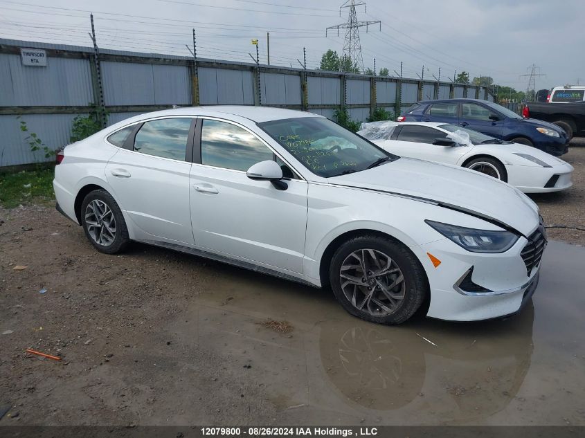 2021 Hyundai Sonata Preferred VIN: 5NPEG4JA0MH112032 Lot: 12079800