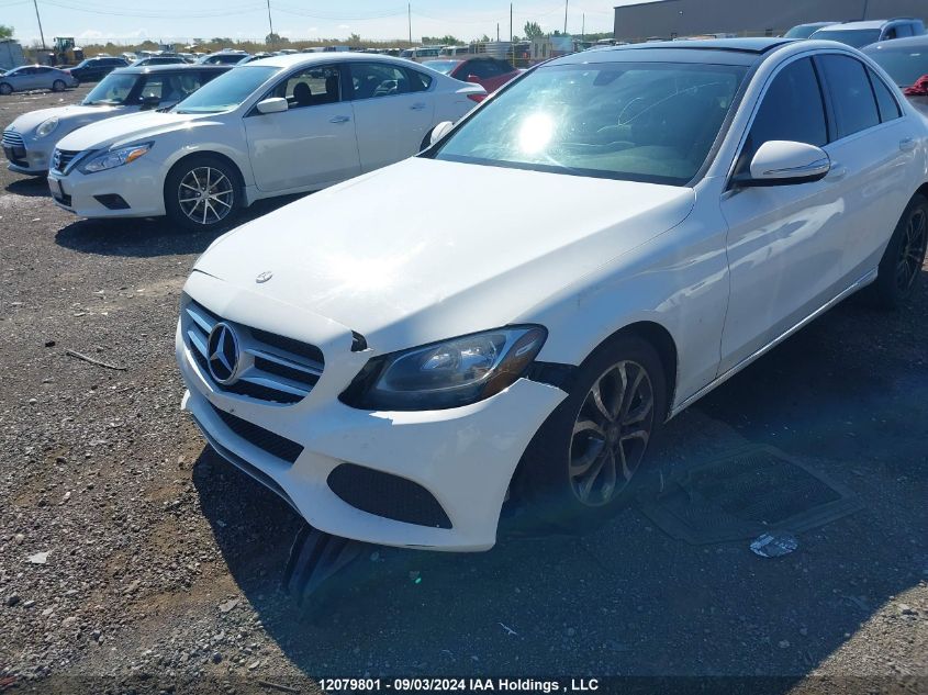 2015 Mercedes-Benz C 300 4Matic VIN: 55SWF4KB8FU061894 Lot: 12079801