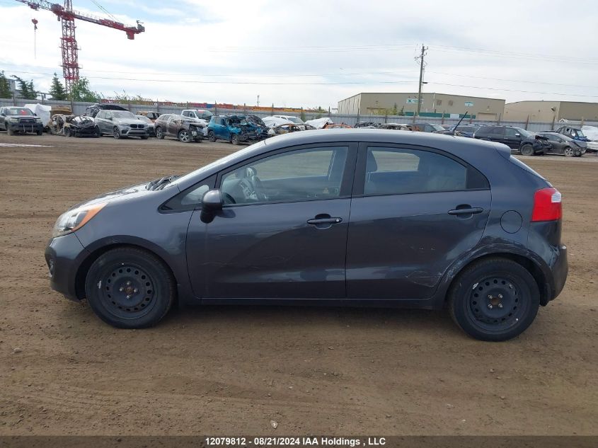 2012 Kia Rio Lx VIN: KNADM5A39C6734226 Lot: 12079812