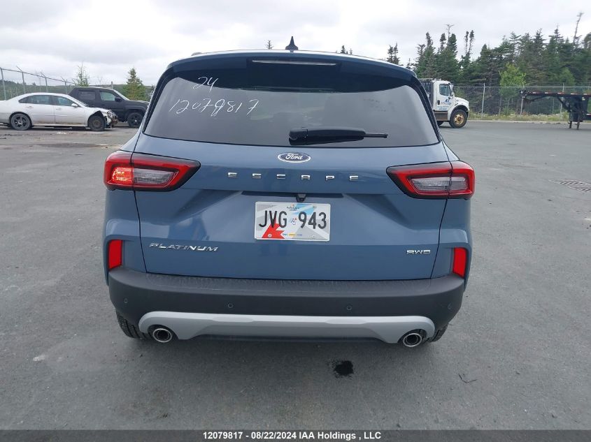 2024 Ford Escape Platinum VIN: 1FMCU9JA9RUA88013 Lot: 12079817