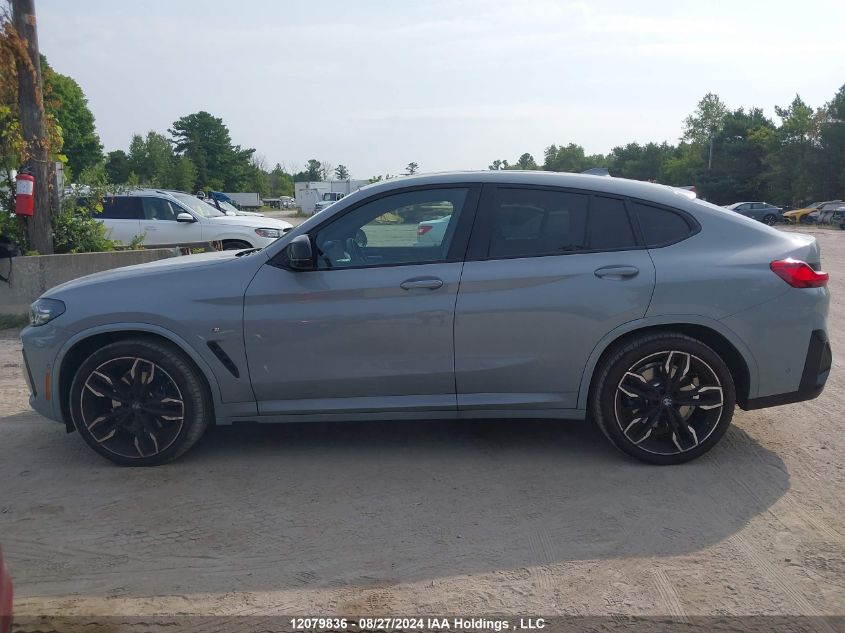 2024 BMW X4 M40I VIN: 5UX43DT07R9T86614 Lot: 12079836