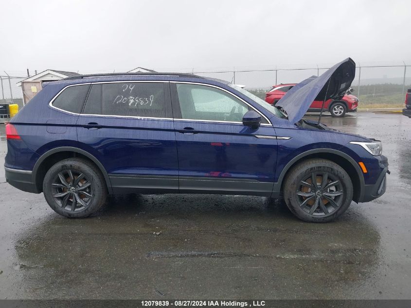 2024 Volkswagen Tiguan VIN: 3VV2B7AX4RM126283 Lot: 12079839