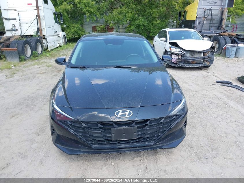 2021 Hyundai Elantra Sel VIN: KMHLM4AGXMU096220 Lot: 12079844