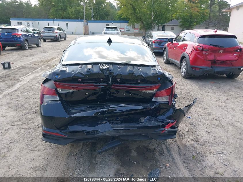 2021 Hyundai Elantra Sel VIN: KMHLM4AGXMU096220 Lot: 12079844