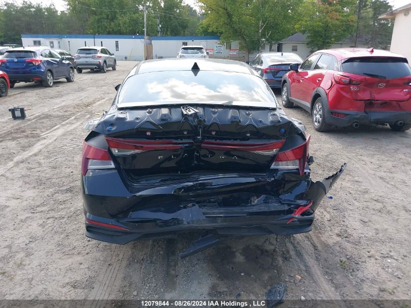 2021 Hyundai Elantra Sel VIN: KMHLM4AGXMU096220 Lot: 12079844