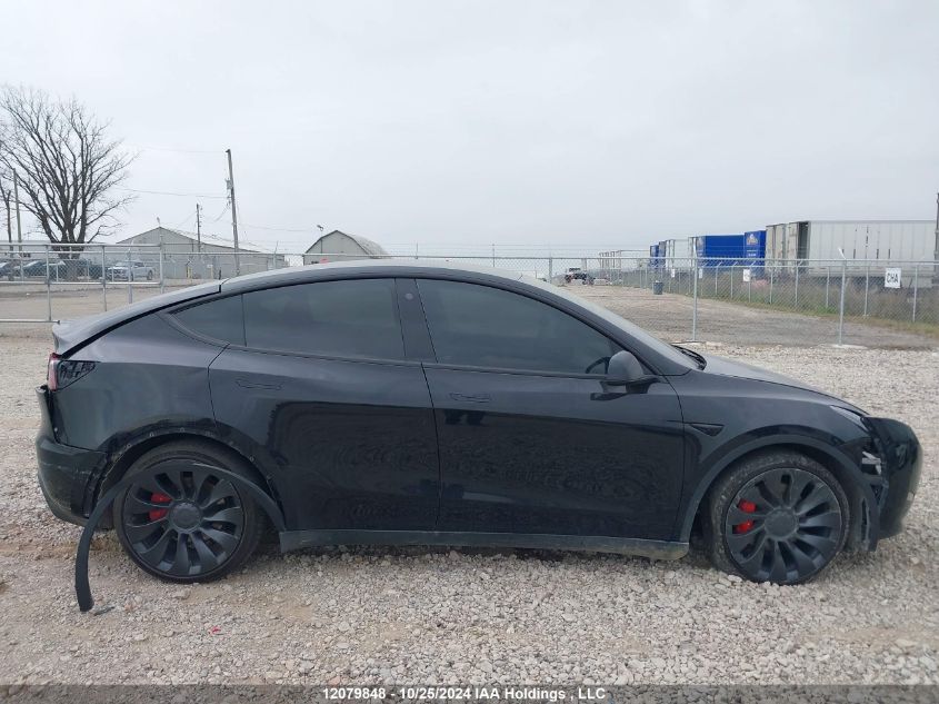 2023 Tesla Model Y VIN: 7SAYGDEF1PF584443 Lot: 12079848