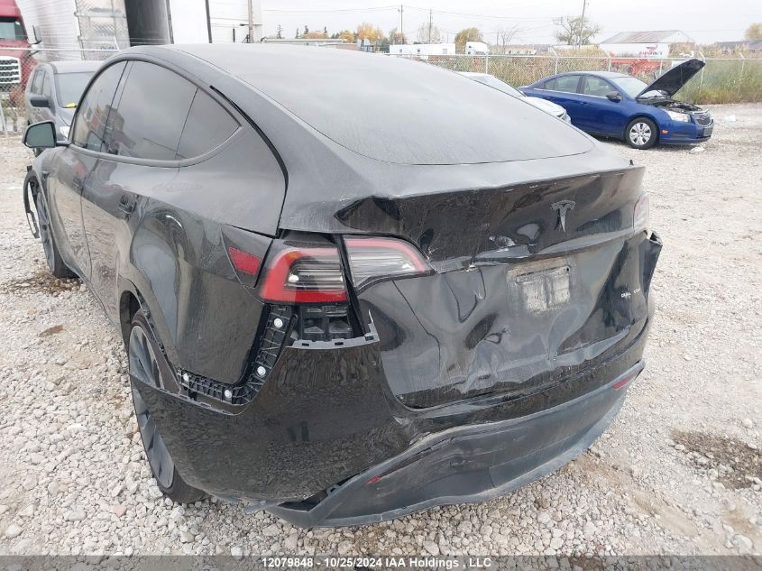 2023 Tesla Model Y VIN: 7SAYGDEF1PF584443 Lot: 12079848