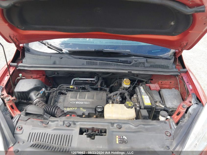 2016 Chevrolet Trax VIN: 3GNCJKSBXGL230461 Lot: 12079862