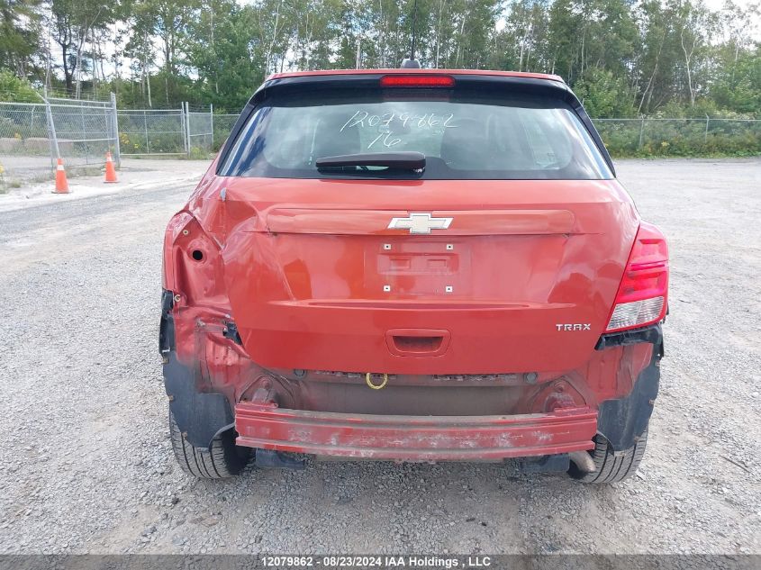 2016 Chevrolet Trax VIN: 3GNCJKSBXGL230461 Lot: 12079862