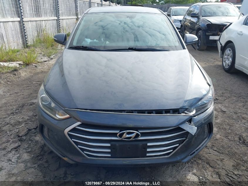 KMHD84LF6JU443888 2018 Hyundai Elantra Gl