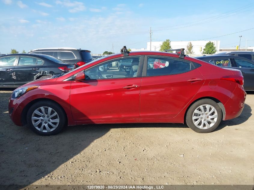 2012 Hyundai Elantra Gls/Limited VIN: 5NPDH4AE1CH135510 Lot: 12079920