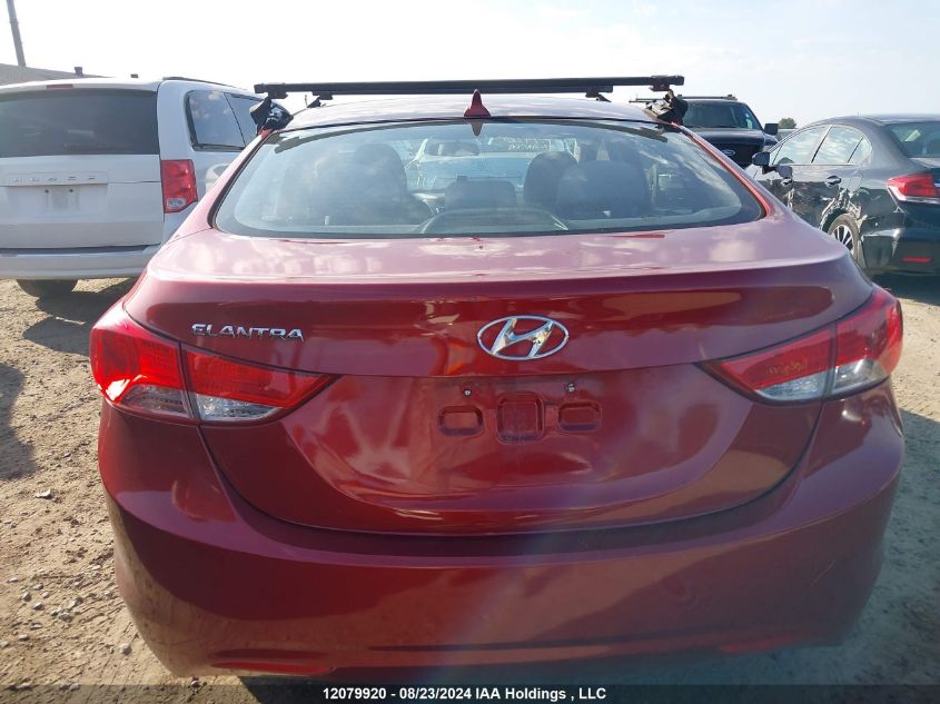 2012 Hyundai Elantra Gls/Limited VIN: 5NPDH4AE1CH135510 Lot: 12079920