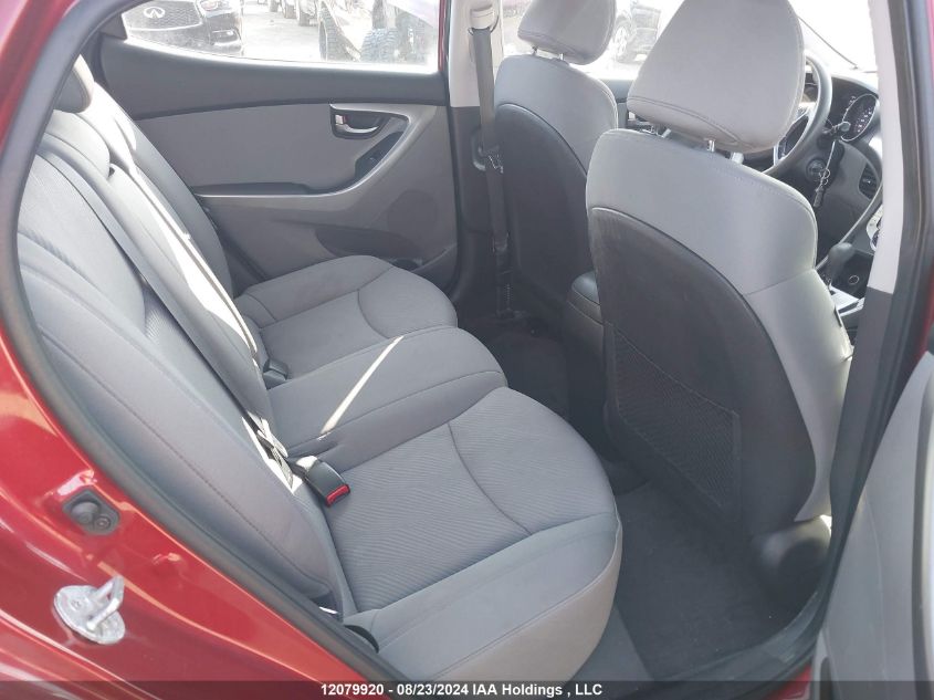 2012 Hyundai Elantra Gls/Limited VIN: 5NPDH4AE1CH135510 Lot: 12079920