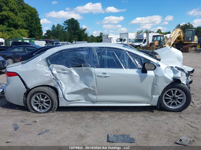 2022 Toyota Corolla VIN: JTDBAMDE4NJ037153 Lot: 12079923