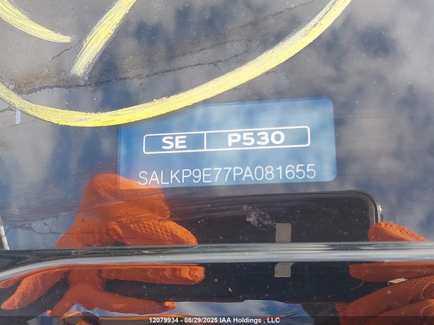 2023 Land Rover Range Rover VIN: SALKP9E77PA081655 Lot: 12079934