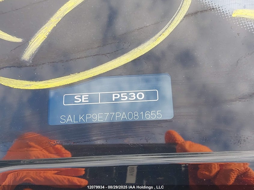 2023 Land Rover Range Rover VIN: SALKP9E77PA081655 Lot: 12079934