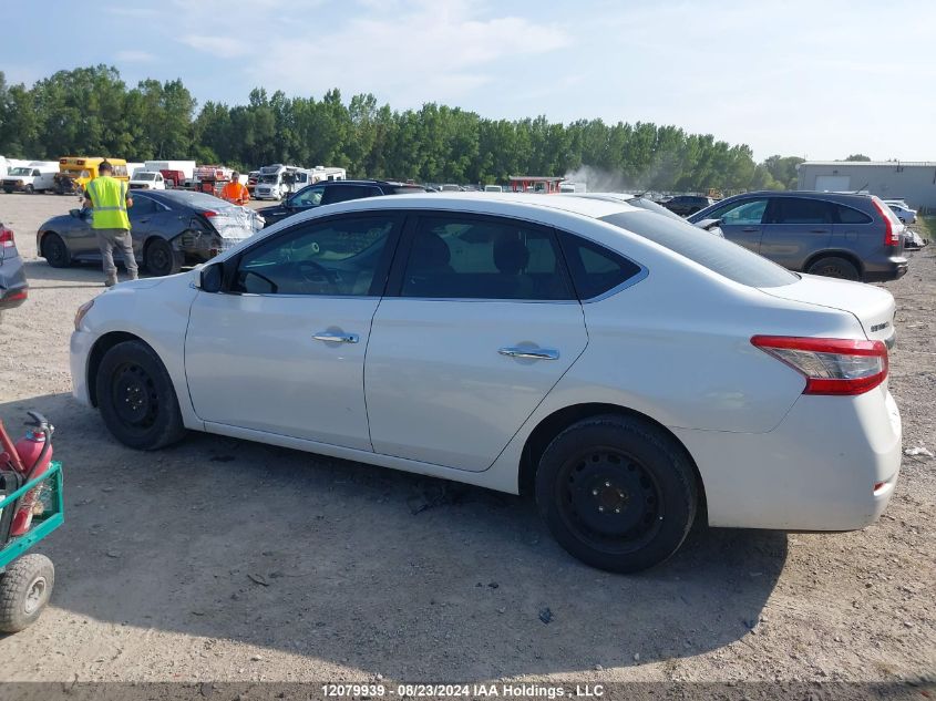 2014 Nissan Sentra VIN: 3N1AB7AP9EL651062 Lot: 12079939