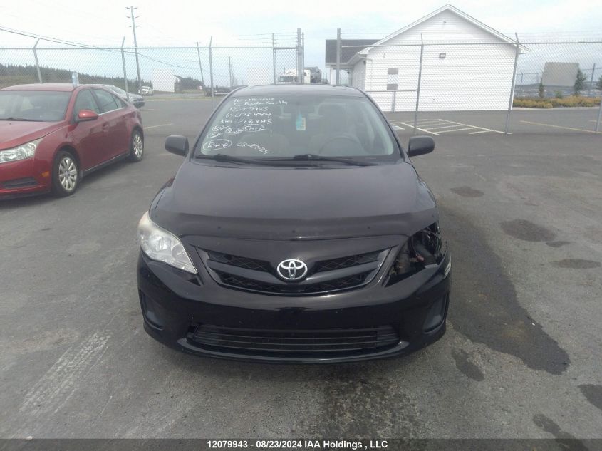 2013 Toyota Corolla S/Le VIN: 2T1BU4EE7DC073449 Lot: 12079943