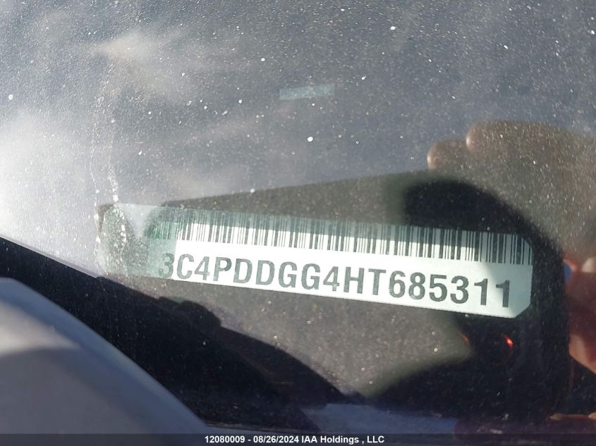 2017 Dodge Journey Crossroad VIN: 3C4PDDGG4HT685311 Lot: 12080009
