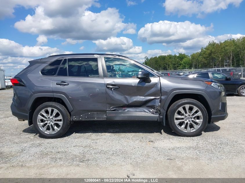 2019 Toyota Rav4 Xle/Xle Premium VIN: 2T3R1RFV2KW074482 Lot: 12080041