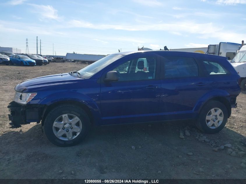 2012 Dodge Journey Se VIN: 3C4PDCAB8CT210339 Lot: 12080055