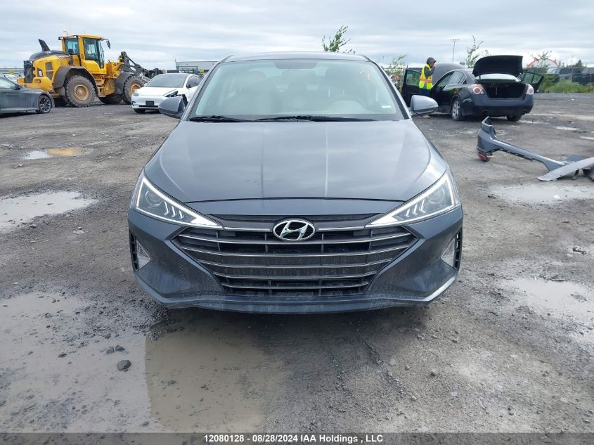 2019 Hyundai Elantra Preferred VIN: KMHD84LFOKU740057 Lot: 12080128