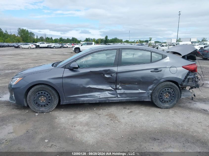 2019 Hyundai Elantra Preferred VIN: KMHD84LFOKU740057 Lot: 12080128