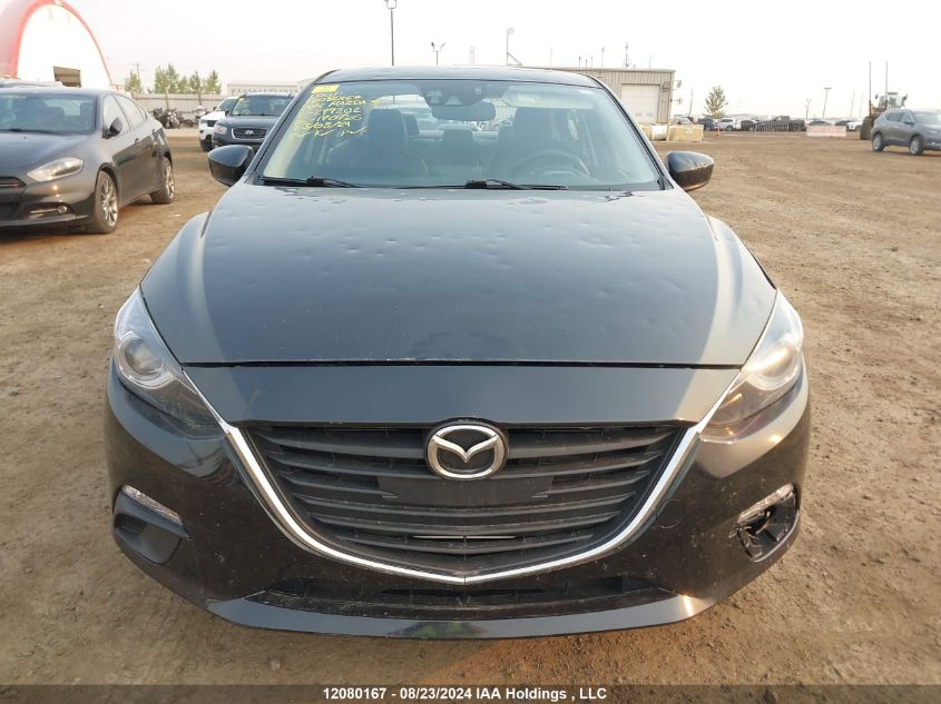 2016 Mazda Mazda3 VIN: JM1BM1W31G1299202 Lot: 12080167