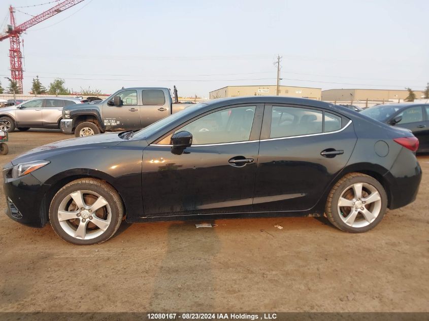 2016 Mazda Mazda3 VIN: JM1BM1W31G1299202 Lot: 12080167