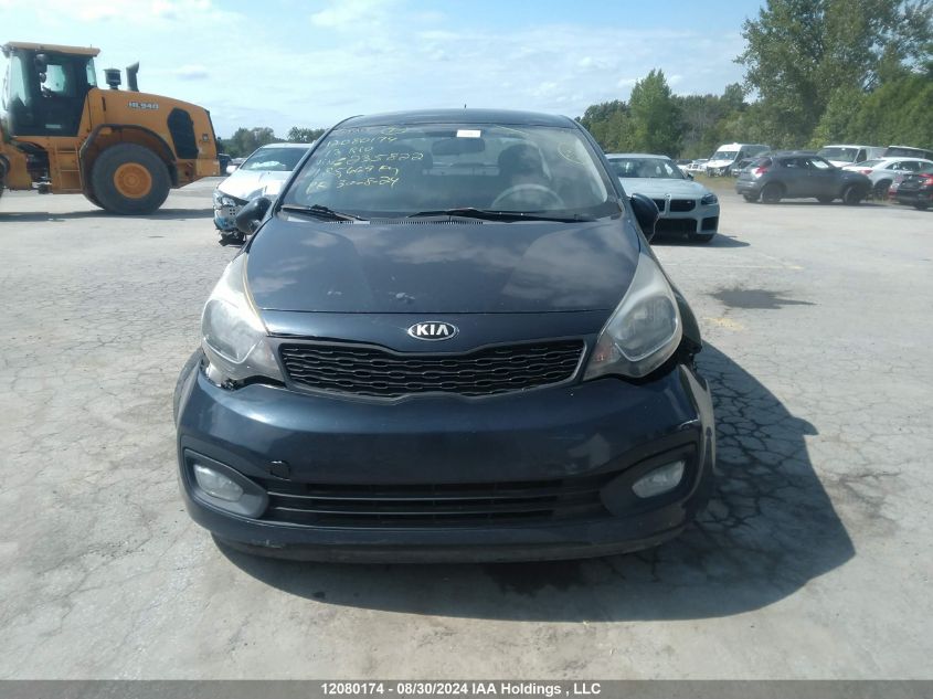 KNADM4A31D6235822 2013 Kia Rio