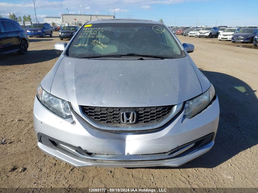 2015 Honda Civic Sedan VIN: 2HGFB2F50FH052754 Lot: 12080177