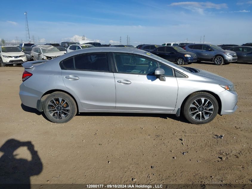 2015 Honda Civic Sedan VIN: 2HGFB2F50FH052754 Lot: 12080177