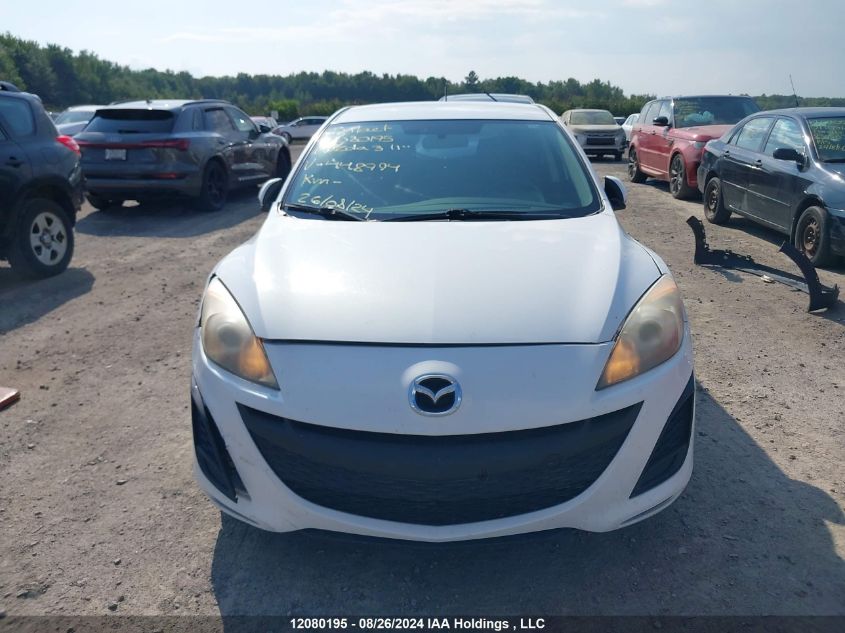 2011 Mazda Mazda3 VIN: JM1BL1KF1B1448994 Lot: 12080195