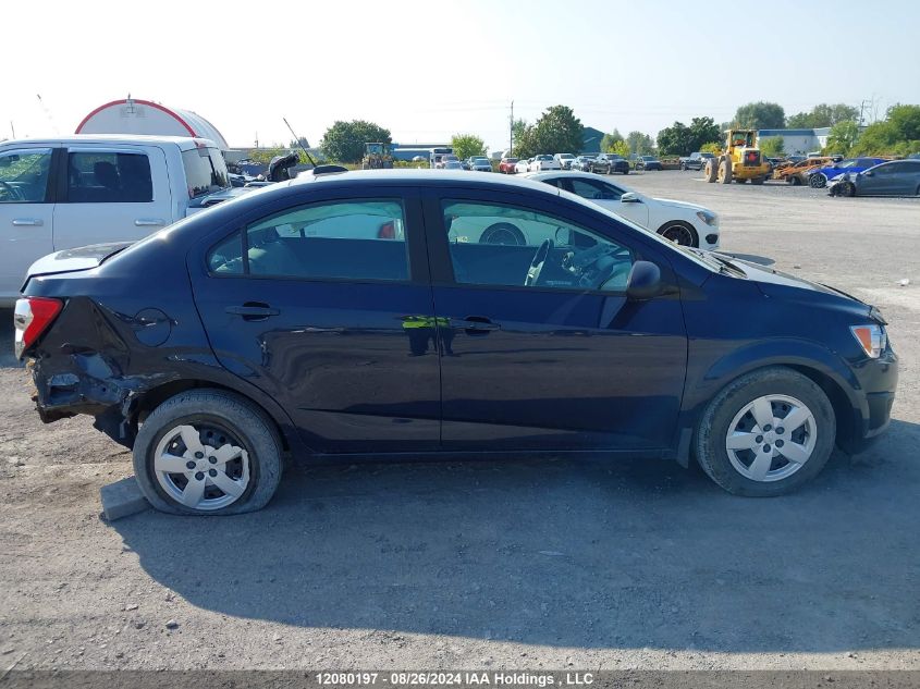 2015 Chevrolet Sonic VIN: 1G1JA5SH4F4124378 Lot: 12080197